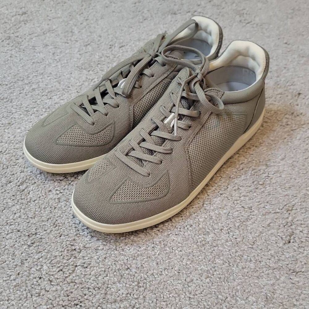 Rothy's Men's RS01 Olive Green Breathable Lace Up Sneakers Size 11